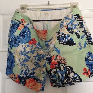 J. Crew side zipper shorts